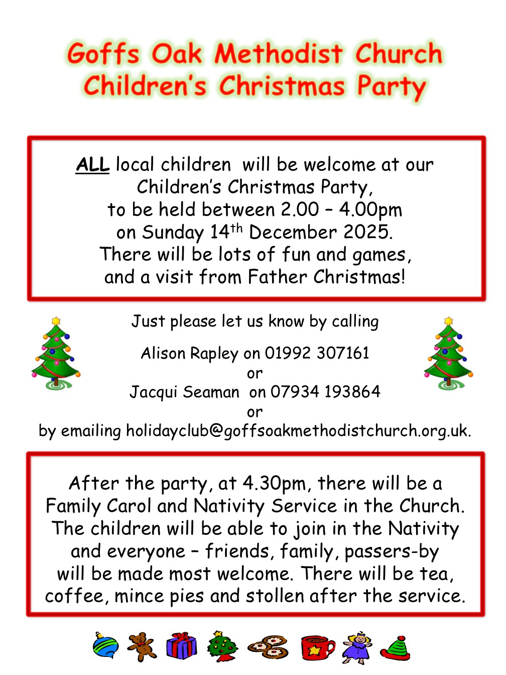 Christmas Party poster 2025